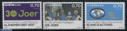 Luxemburg 2017 Anniversaries 3v, Mint NH, Health - Science - Health - Education - Ungebraucht