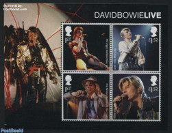 Great Britain 2017 David Bowie S/s, Mint NH, Performance Art - Music - Popular Music - Neufs
