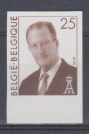 Belgique Non Dentelé 1998 2754 Roi Albert II 25 F Brun - 2001-…