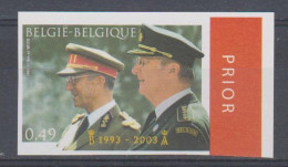 Belgique Non Dentelé 2003 3201 Roi Albert II Roi Baudouin - 1981-2000
