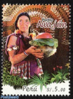 Peru 2016 Awajun People 1v, Mint NH, Health - History - Food & Drink - Food