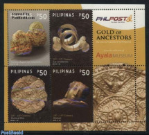 Philippines 2016 Ayala Museum S/s, Mint NH, History - Archaeology - Art - Art & Antique Objects - Museums - Archaeology