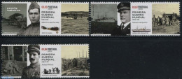Portugal 2017 First World War 3v, Mint NH, History - Transport - Aircraft & Aviation - Ships And Boats - World War I - Nuovi