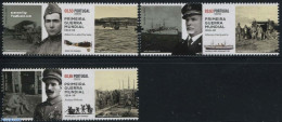 Portugal 2017 First World War 3v, Mint NH, History - Transport - Aircraft & Aviation - Ships And Boats - World War I - Ungebraucht