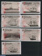 Gibraltar 2017 Navy Ships 7v, Mint NH, Transport - Ships And Boats - Schiffe