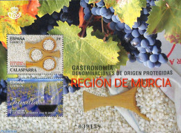 Spain 2017 Murcia Region, Gastronomy S/s, Mint NH, Health - Nature - Food & Drink - Wine & Winery - Unused Stamps