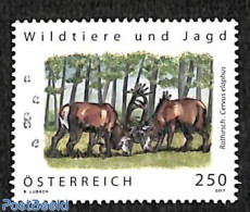 Austria 2017 Wild Animals And Hunting 1v, Mint NH, Nature - Animals (others & Mixed) - Deer - Hunting - Wild Mammals - Ungebraucht