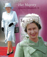 Bahamas 2017 Queen Elizabeth II 90th Anniversary S/s, Mint NH, History - Kings & Queens (Royalty) - Familles Royales