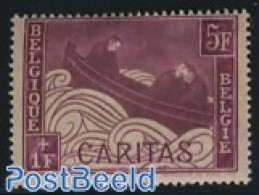 Belgium 1927 5F, Stamp Out Of Set, Mint NH - Unused Stamps