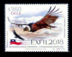 2862   Birds - Oiseaux - Condor - Chile - MNH - 1,95 . -- - Adler & Greifvögel