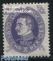 Denmark 1930 7o, Stamp Out Of Set, Unused (hinged), History - Kings & Queens (Royalty) - Ongebruikt
