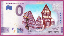 0-Euro XERQ 01 2021 Handpainted By Nick BERNKASTEL - KUES - MOSEL WEIN ORT #415 - Private Proofs / Unofficial