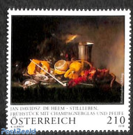 Austria 2018 J.D. De Heem 1v, Mint NH, Art - Paintings - Unused Stamps