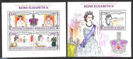 Burundi 2013 Queen Elizabeth II,  2 S/s, Mint NH, History - Kings & Queens (Royalty) - Royalties, Royals