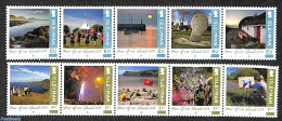 Isle Of Man 2018 Year Of Our Island 10v (2x [::::]), Mint NH, Transport - Various - Ships And Boats - Tourism - Art - .. - Boten