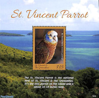 Saint Vincent 2018 Parrots S/s, Mint NH, Nature - Birds - Parrots - St.Vincent (1979-...)