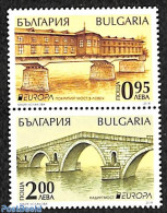 Bulgaria 2018 Europa, Bridges 2v [:], Mint NH, History - Europa (cept) - Art - Bridges And Tunnels - Ungebraucht