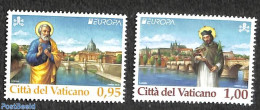 Vatican 2018 Europa, Bridges 2v, Mint NH, History - Europa (cept) - Art - Bridges And Tunnels - Ungebraucht