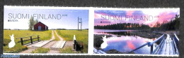 Finland 2018 Europa, Bridges 2v S-a, Mint NH, History - Europa (cept) - Art - Bridges And Tunnels - Ongebruikt