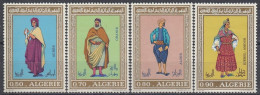 ALGERIA 574-577,unused - Kostüme
