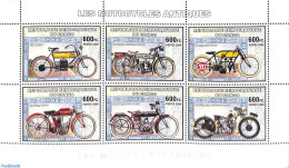 Congo Dem. Republic, (zaire) 2006 Motorcycles 6v M/s, Mint NH, Transport - Motorcycles - Motorräder
