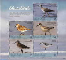 Saint Vincent & The Grenadines 2018 Shorebirds 5v M/s, Mint NH, Nature - Birds - St.Vincent E Grenadine