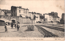 FR66 COLLIOURE - Nd 4 - Plage De La Ville - Animée - Belle - Collioure