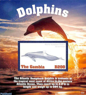 Gambia 2018 Dolphins S/s, Mint NH, Nature - Animals (others & Mixed) - Sea Mammals - Gambie (...-1964)