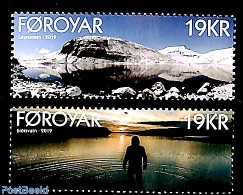 Faroe Islands 2019 Lakes 2v (Leynavatn, Eidisvatn), Mint NH - Sonstige & Ohne Zuordnung