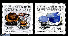 Türkiye 2019 Minerals 2v, Mint NH, History - Geology - Other & Unclassified