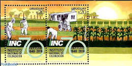 Uruguay 2018 National Institute Of Colonisation S/s, Mint NH, Various - Agriculture - Landwirtschaft