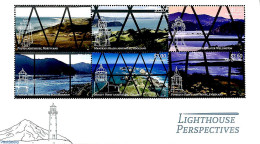 New Zealand 2019 Lighthouse Perspectives 6v M/s, Mint NH, Various - Lighthouses & Safety At Sea - Nuovi
