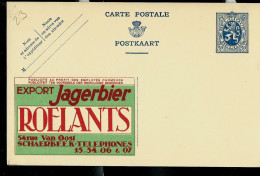 Publibel Neuve N° 23 ( Bier - Bière Jagerbier  - ROELANTS - Schaerbeek ) - Werbepostkarten