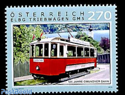 Austria 2019 Gmunder Tramway 1v, Mint NH, Transport - Trams - Unused Stamps