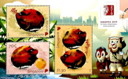 Singapore 2019 Singpex S/s, Mint NH, Various - Philately - New Year - New Year