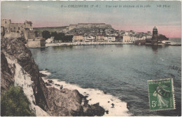 FR66 COLLIOURE - Nd 6 - Colorisée - Vue Sur Le Château Et La Ville - Belle - Collioure