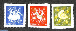 Canada 2019 Christmas 3v S-a, Mint NH, Religion - Christmas - Unused Stamps