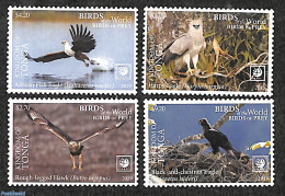 Tonga 2019 Birds Of Prey 4v, Mint NH, Nature - Birds - Birds Of Prey - Autres & Non Classés