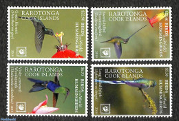 Cook Islands 2019 Hummingbirds 4v, Mint NH, Nature - Birds - Autres & Non Classés