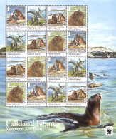 Falkland Islands 2011 WWF, Souther Sea Lion M/s, Mint NH, Nature - Sea Mammals - World Wildlife Fund (WWF) - Autres & Non Classés