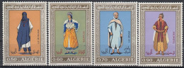 ALGERIA 595-598,unused - Costumes