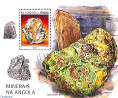Angola 2019 Minerals S/s, Mint NH, History - Geology - Angola