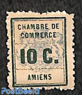 France 1909 Amiens Chamber Of Commerce 1v, Mint NH - Neufs