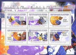 Guinea, Republic 2009 Astronomic Year 6v M/s, Mint NH, Science - Transport - Astronomy - Space Exploration - Astrology