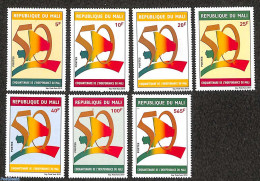 Mali 2010 50 Years Independence 7v (from A Set Of 8), Mint NH, Various - Maps - Geographie