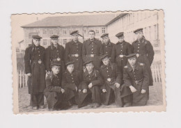 Bulgaria Bulgarian 1950s Black Sea Fleet Sailors With Uniforms, Portrait, Vintage Orig Photo 8.2x5.5cm. (51749) - War, Military