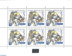 Czech Republic 2020 Europa, Old Postal Roads M/s, Mint NH, History - Nature - Transport - Europa (cept) - Horses - Pos.. - Other & Unclassified