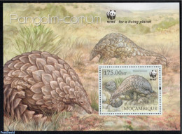 Mozambique 2013 WWF Pangolin S/s, Mint NH, Nature - Animals (others & Mixed) - World Wildlife Fund (WWF) - Wild Animals - Mozambique