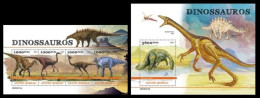 Guinea Bissau 2023 Dinosaurs. (414) OFFICIAL ISSUE - Vor- U. Frühgeschichte