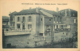 46 SAINT CERE. Hôtel De La Truite Dorée Chez Zaza - Saint-Céré